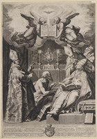 KG 03408
<br/>
De vier latijnse kerkvaders
<br/>
<em>Bloemaert, Cornelis (1603-1692)</em>